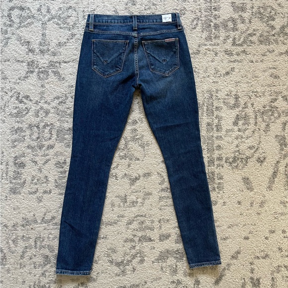 Hudson “Natalie Super Skinny” Dark Wash Denim Jeans - Picture 6 of 7